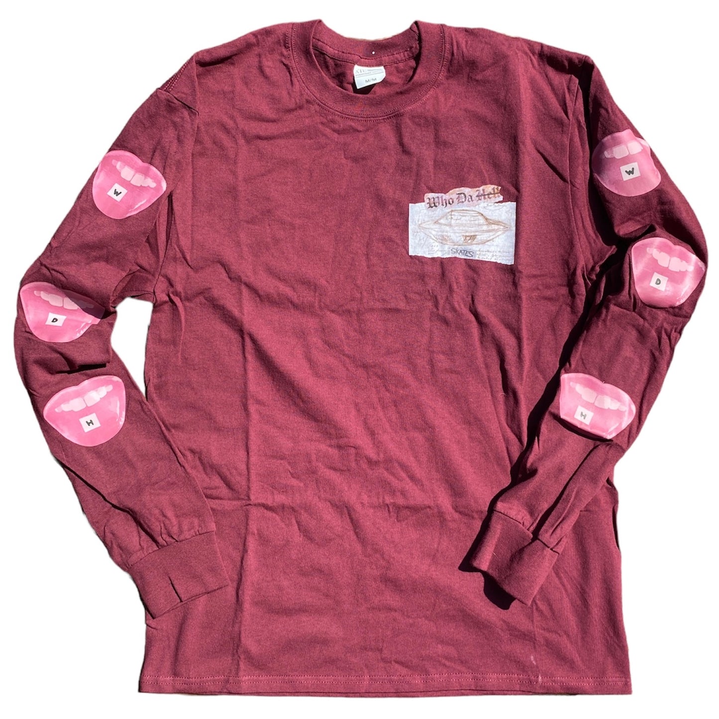 Wormwood Long Sleeve - Burgundy